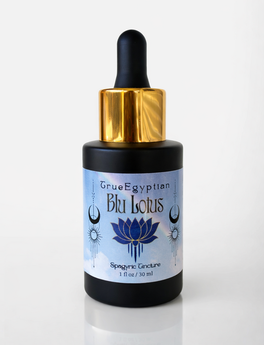 True Egyptian Blue Lotus Spagyric Tincture (Nymphaea Caerulea)