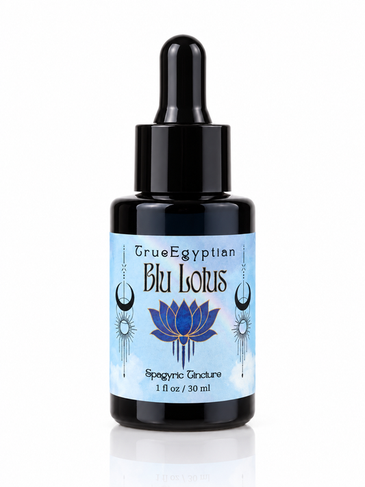 True Egyptian Blue Lotus Spagyric Tincture (Nymphaea Caerulea)