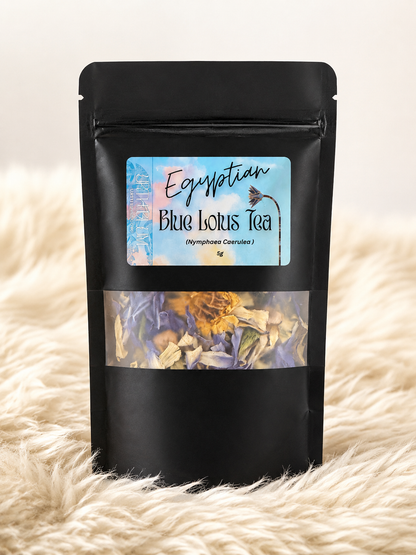Bag of Egyptian Blue Lotus Tea
[ Nymphaea Caerulea ] - 5g of dried flowers for brewing 