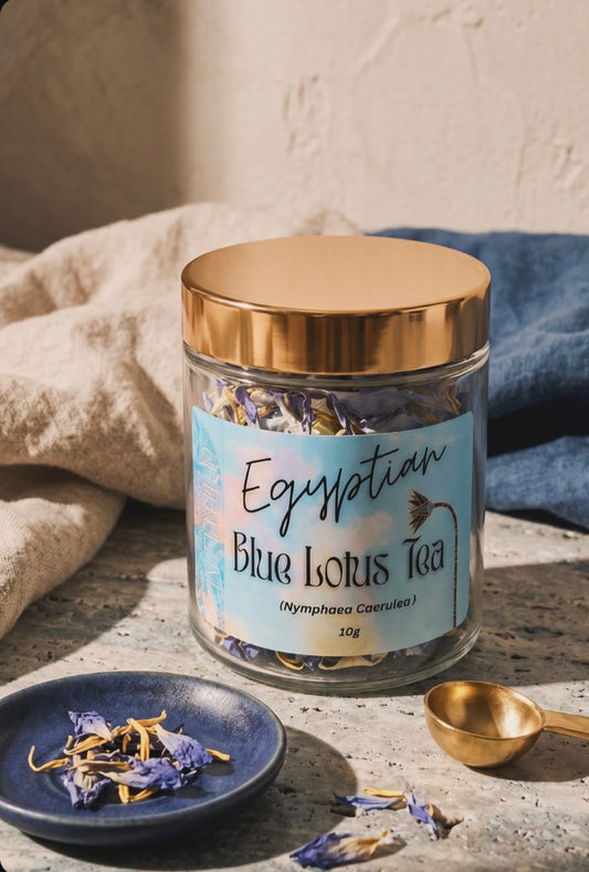 True Egyptian Blue Lotus Loose Leaf Tea (Nymphaea Caerulea)